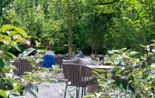 jan en ellen bistro, bistro, beplanting, moergestel, tuinaanleg, terras, groen, groenaanleg